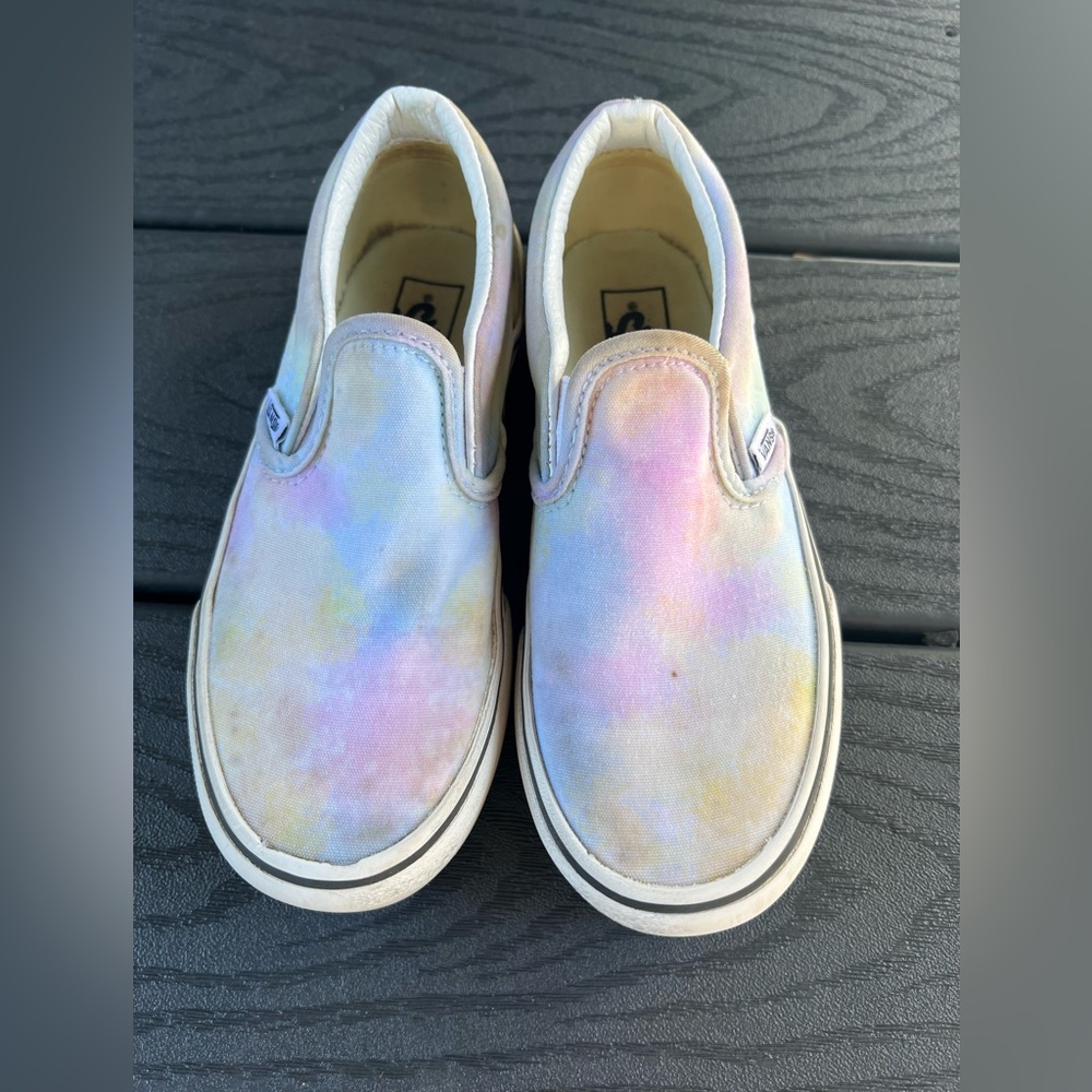 Kids Size 1 Vans Slip Ons